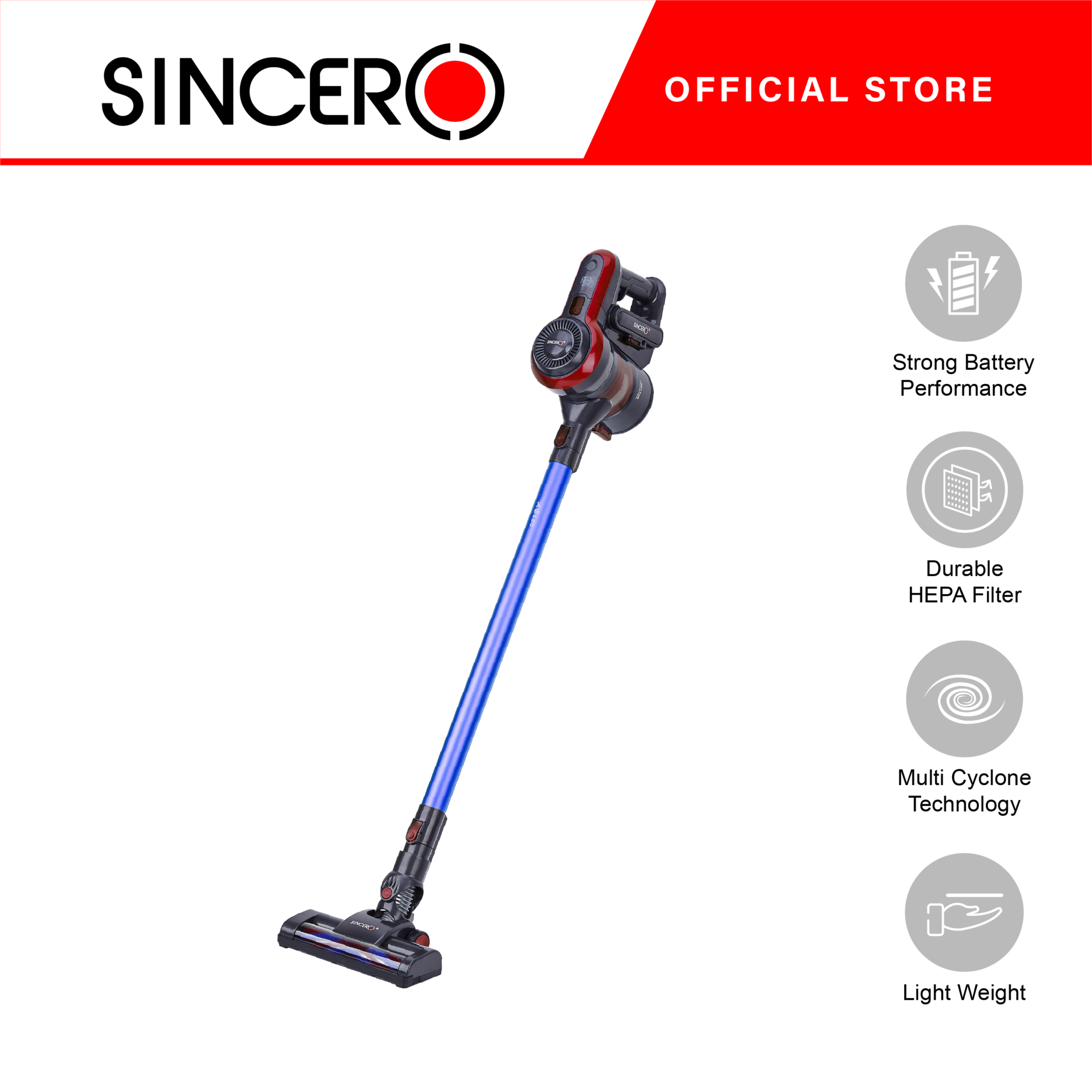 sincero vacuum cordless